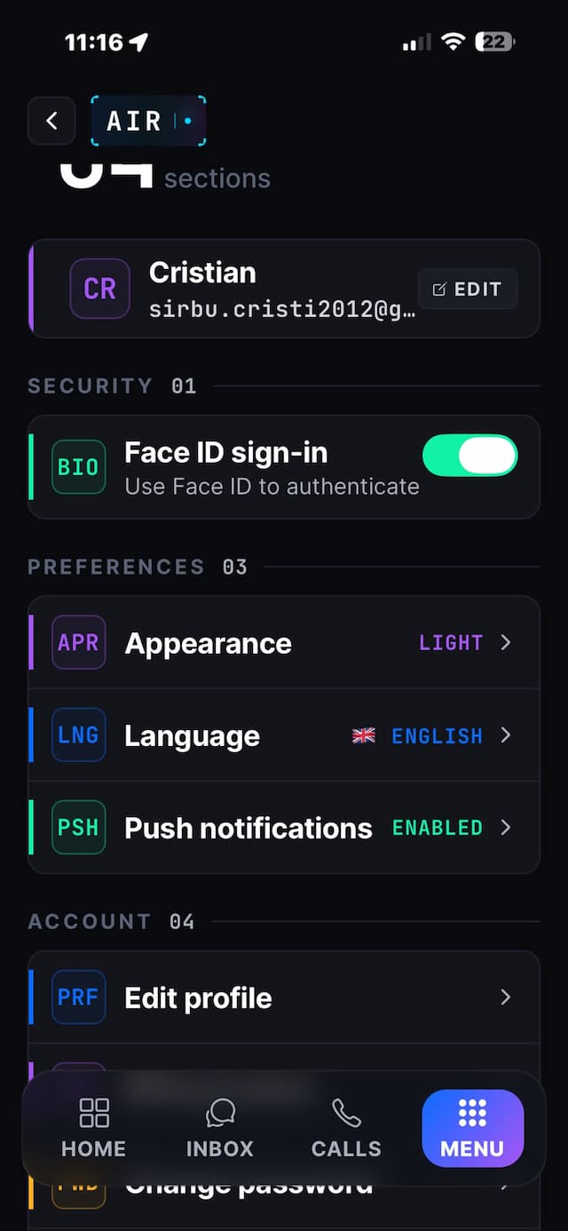 Configuraciones y Seguridad
